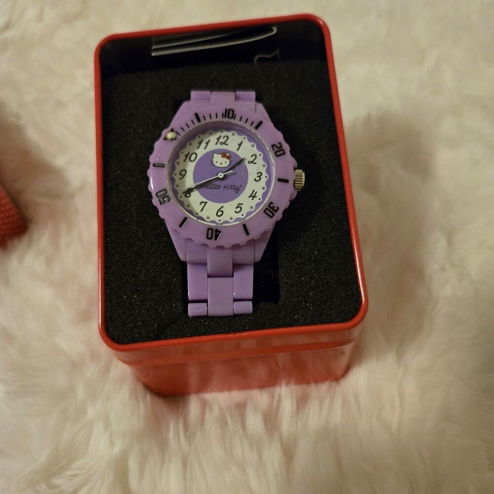 Hello Kitty Purple Dial Watch